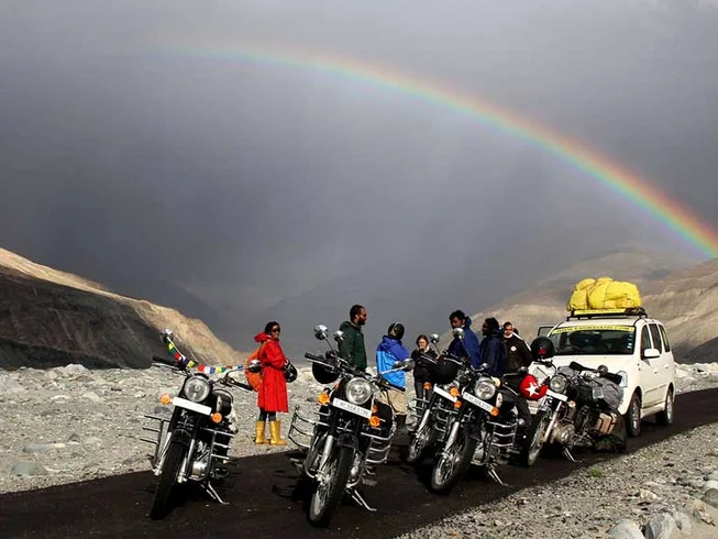 7 Day Zanskar Hustle Guided Motorcycle Tour on Royal Enfield in India