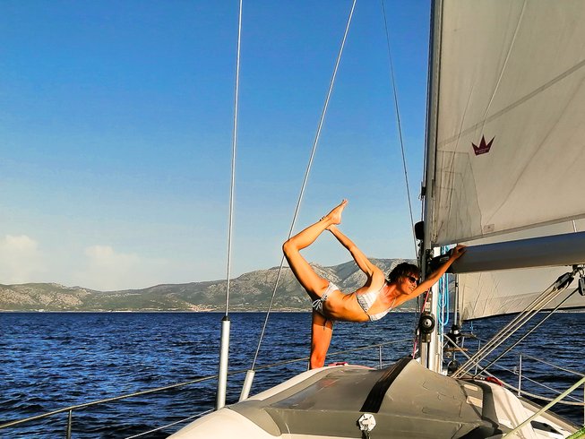 7-day Private Yoga and Pilates Course in Sporades Cruise: A Harmony of  Sailing, Yoga, and Nature: Book Tours & Activities at