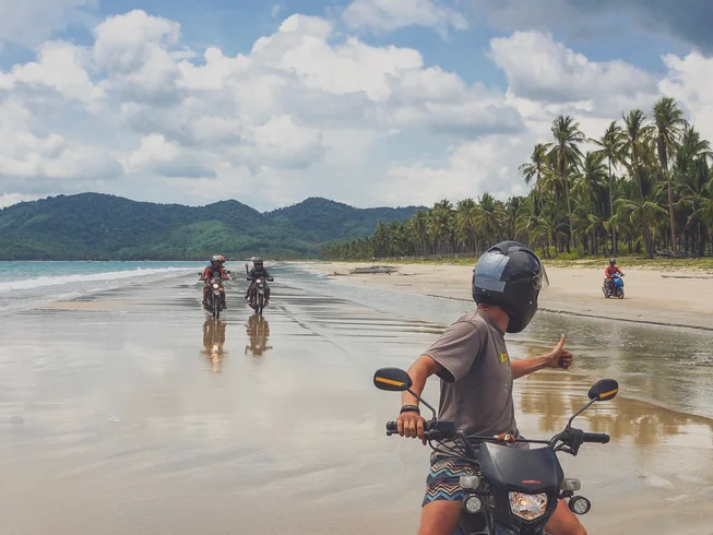 3 Day White Sand Beach Guided Motorcycle Tour in Palawan, Philippines photo 4
