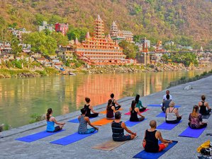 7 jours en stage d'excursions, bien-être et yoga à Rishikesh, Inde