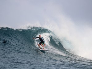 8 Tage Mikado (Farms) und Finnimas Alle Level Surf Camp auf den Zentralatollen, Malediven