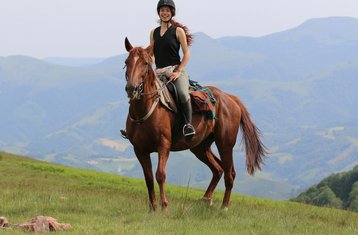 8 Tage Eusko Trek: Kombinierte Reittour durch die Baskischen Berge und an den Atlantikstrand in den Landes, Frankreich
