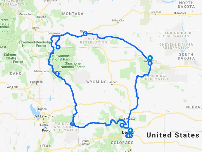 13 Day Fully-Guided Lynette's Wild Frontier Motorcycle Tour in USA via Yellowstone National Park photo 3