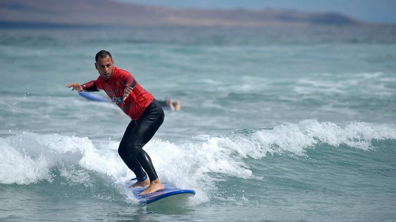8 Day Beginner's Yoga and Surf Holiday in Caleta de Famara, Lanzarote