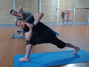 Formation avancée de professeur de yoga multi-styles (28 jours, 300 heures) à Syalpani, Uttarakhand, Inde