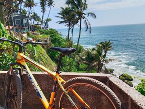 8 Day Yoga and Cycling Adventure in Varkala, India