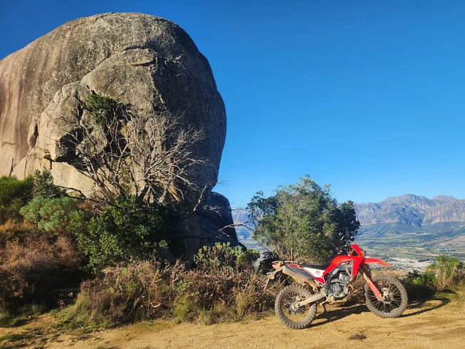 Guided Paarl Rock Off-Road Motorcycle Day Tour from Cape Town, South Africa photo 4
