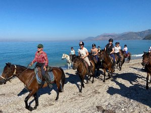 8 Tage König Skerdilajd Armee Route Gebirgstrail Pferdereittour in Albanien