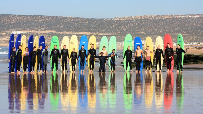 8 Day Surf Camp for All Levels with Daily Yoga in Tamraght