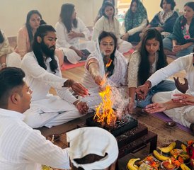 28 jours-300h en formation de professeur de yoga multi-style intensive à Rishikesh, Inde - Photo 2