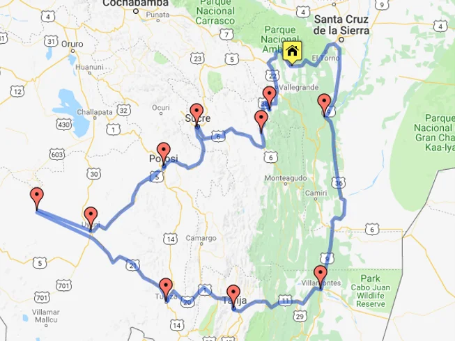 14 Day Wild Wild West Guided Motorcycle Tour in Bolivia photo 3