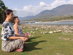 10 Day Yoga Retreat with Ayurveda Therapies on the Banks of Ganges River in Rishikesh, India