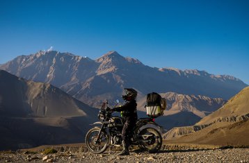 12-tägige Upper Mustang Odyssey: Geführte Motorradtour in Nepal