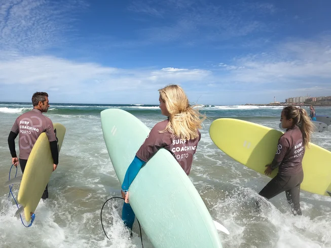 7 Day Surf Coaching Program In Porto Portugal