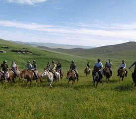 613 jours de trek équestre Mini Gobi et steppes en Mongolie - Photo 1