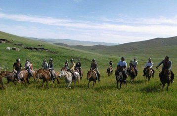 13 Tage Mini-Gobi- und Steppen-Reittour in der Mongolei