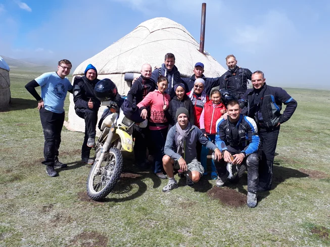 12 Day The Great Tien Shan Mountains Guided Motorcycle Tour in Kyrgyzstan photo 10