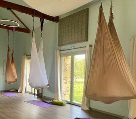 6 jours en stage de yoga Iyengar et yoga aérien en pleine nature à Saint-Mesmin, Dordogne - Photo 5