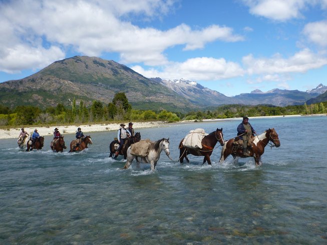 Horse riding shop and camping