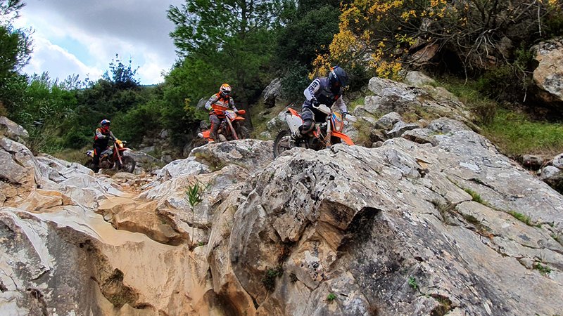5 Day Guided Enduro Motorcycle Tour in Attica, Greece