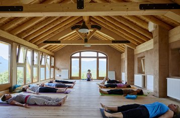 6 Tage Waldbaden: Yoga, Kunst und Natur in Huesca in Spanien