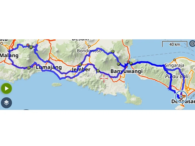 6 Day Bali to East Java - Volcanoes and Waterfalls Guided Motorcycle Tour in Indonesia photo 3