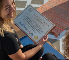 28 jours en formation de professeur de yoga hatha 300 h à Glyfada, bord de mer d'Athènes, Grèce - Photo 2