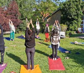 63 jours en week-end de yoga à Ban-de-Sapt, Vosges, en France - Photo 1