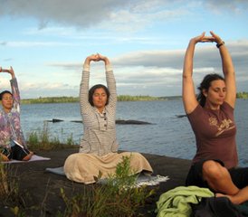 88 días de retiro de sanación en la naturaleza, meditación y yoga para el alma en Island Falls, Maine, Estados Unidos - Photo 1