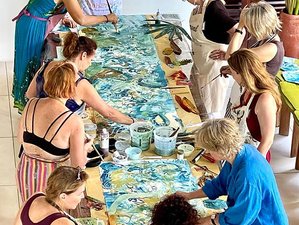 8 Day Creative Painting and Wellbeing Retreat in Bali with Christine Hingston & Anna Kwiecinska 