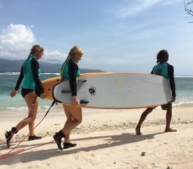 4 jours en stage de surf privé dans villa de luxe avec piscine privée à Gili Trawangan, Indonésie - Photo 5