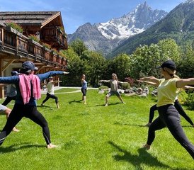 56 jours en stage de yoga à Chamonix, France - Photo 1