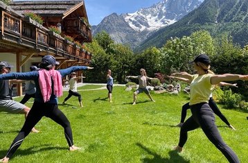 6 días de retiro de yoga en Chamonix, Francia