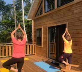 7-Daagse Yoga Stage in het Bos in Een Chalet in Mauricie, Québec, Canada  - Photo 2