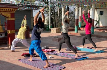 5 Tage Klangheilung, Yoga und Wander-Retreat im Niru Yoga Homestay, Nepal