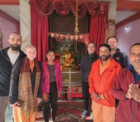 10 mois de sadhana en formation de yoga tantra à Chandragiri, Kathmandu, Nepal - Photo 4