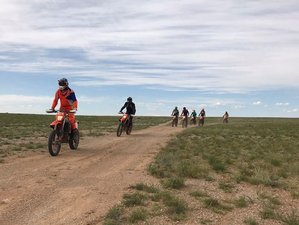 7 Day Easy Mongolia South Guided Enduro Motorcycle Tour with Off-roads and River Crossing