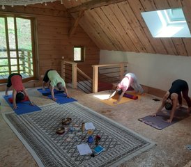 2 jours en stage de yoga : faire rayonner son coeur dans un chalet en forêt en Savoie, France - Photo 3
