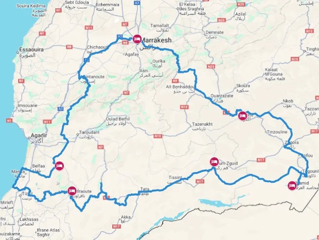 8 Day Guided Motorbike Trail Adventure in Morocco's West Coast photo 3