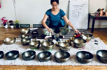 2 jours en retraite de yoga et de guérison par le son à la plage à Goa, Inde