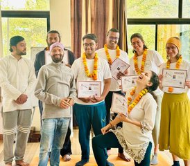 24 jours en formation de professeur de yoga multi-style, méditation et ayurveda 200h à Rishikesh, Inde - Photo 4