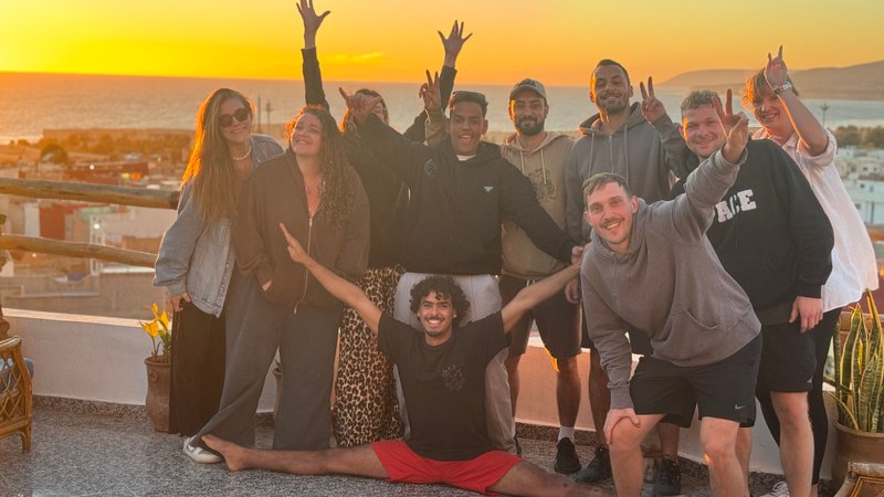 8 Day Surf and Yoga Holiday: Personalized Surf Coaching for Beginner Surfers in Tamraght, Morocco