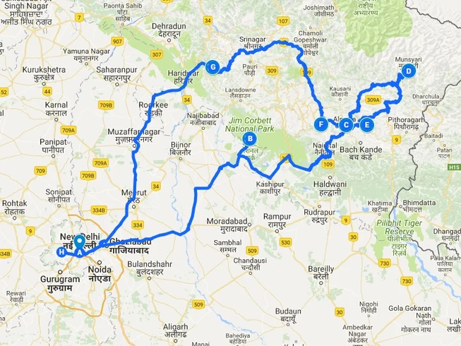 10 Days Land of Gods Himalayan Guided Motorcycle Tour in India photo 2