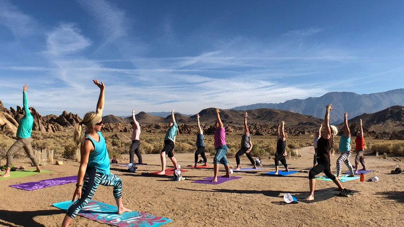 3 Day Women's Climbing and Yoga Retreat in Alabama Hills, California