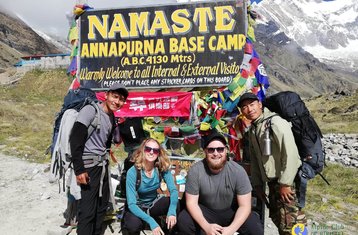 14 Day Annapurna Sanctuary Trekking Tour in Nepal