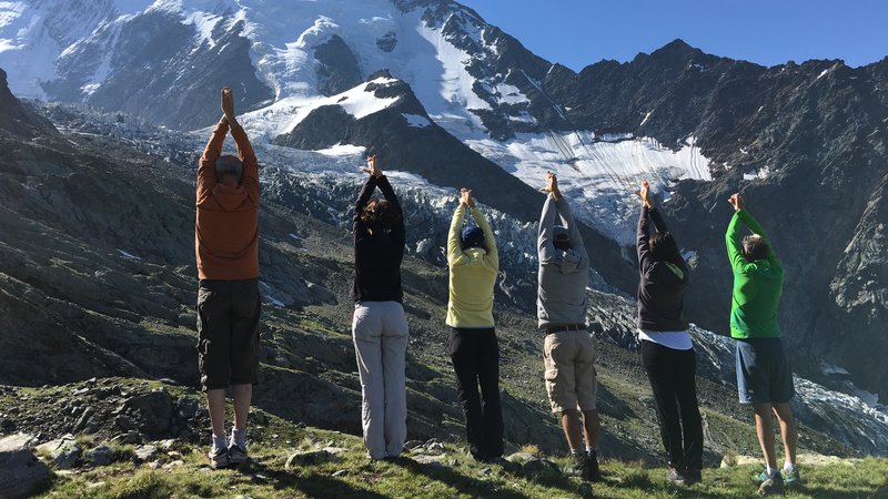 5 jours en stage de yogas tibétains pour vous aider à relâcher le stress à Chamonix, France