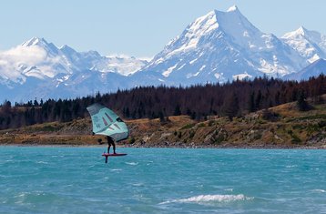7 jours en stage de wing foil et de planche à voile à Canterbury - surfari dans l’Île du Sud, Nouvelle-Zélande