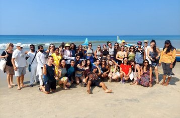 21 jours en retraite de yoga au Kerala, Inde