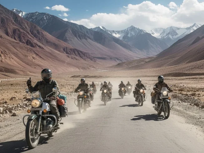 8 Day Wheels on The Roof of The World - The Ladakh Odyssey Guided Motorcycle Tour in India