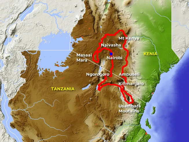 21 Day Adventure in Tanzania, Kenya, Kilimanjaro Guided Motorcycle Tour photo 3